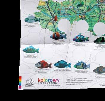 WEŹ udział w jesiennym konkursie KOLOROWY SZLAK KARPIA! Szlak tworzy 30 niepowtarzalnych figur karpia, które powstały z inspiracji dzieci i zostały wykonane przez profesjonalnych artystów.