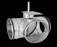 Przepustnica zwrotna Ø16mm Ø2mm