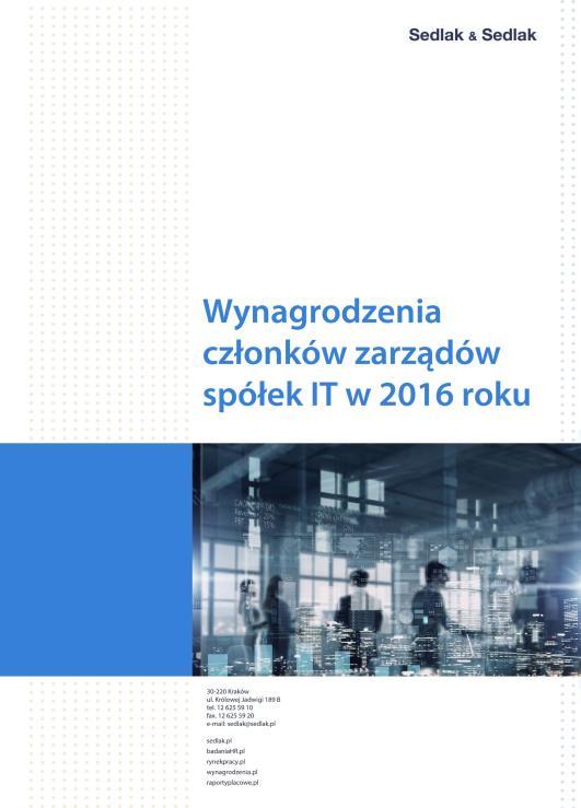 Spośród 87 menedżerów, którzy przepracowali cały 2016 rok wynagrodzenie powyżej 2 mln PLN otrzymały 3 osoby. Najwięcej, bo 29 menedżerów zarobiło między 250 tys. PLN a 499,9 tys. PLN 33% badanych.