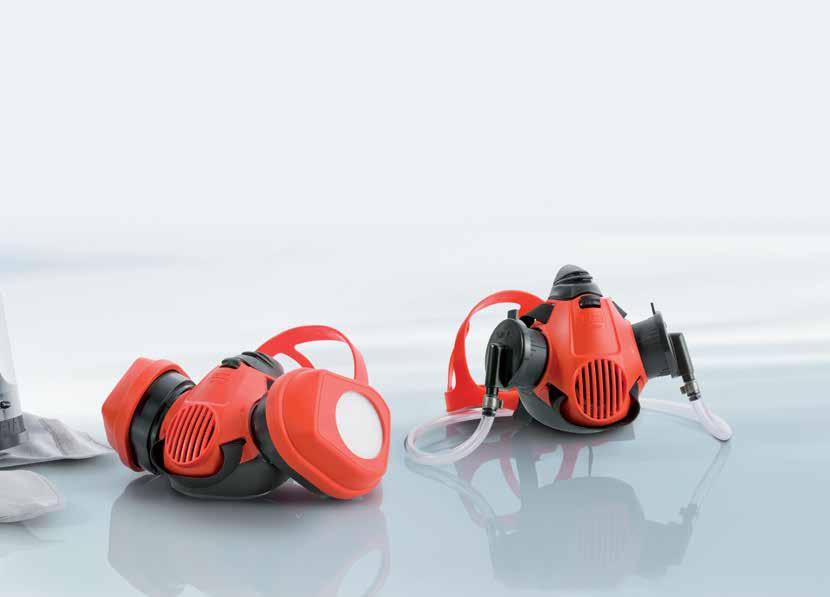 SATA air star F SATA air star C SATA air star F Maska ochronna niezależna od powietrza z otoczenia z filtrem wymiennym Możliwość użytkowania w różnych miejscach Niska cena zakupu Wygodna podczas