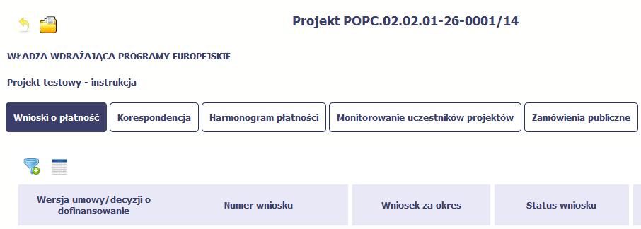 3.2. Możesz przejść na kolejne zakładki na ekranie. Aby to zrobić, kliknij przycisk, który odpowiada nazwie danej funkcjonalności. 3.3. Możesz podejrzeć swoje dane, zarejestrowane w systemie.