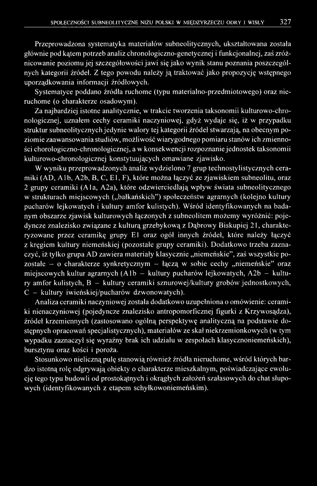 Z tego powodu należy ją traktować jako propozycję wstępnego uporządkowania informacji źródłowych.