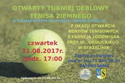 14 Nr 12(32) 22 sierpnia 2017 Dzień otwarty już 26 sierpnia od 11:00 Pławna na celowniku piłkarskiej akademii Dobra gra naszej piłkarskiej reprezentacji sprawiła, że w kraju jak przysłowiowe grzyby