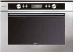 tekstowy z książką kucharską Kolor: Inox Sterowanie: pokrętła Funkcja mikrofali Moc grilla 1600 W Moc mikrofali 850 W Termoobieg Grill