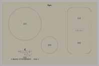 77 cm MOC 8 kw ACM 808 BAS Sterowanie dotykowe Timer Funkcja Booster na każdym polu Strefa Flexi Cook Zabezpieczenie przed dziećmi Kolor: Szampański (RAL 1019) ACM 808 BAWH Sterowanie dotykowe Timer