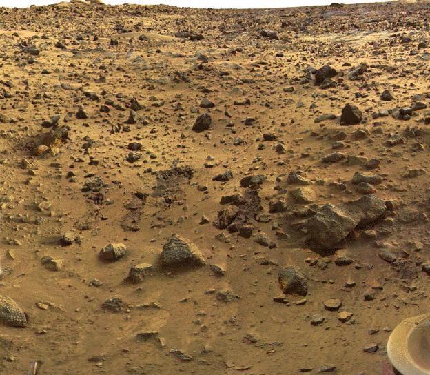 Viking lander1 - Chryse Planitia, skały