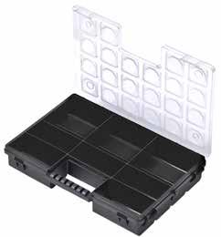 Transparent cover Transparentna pokrywa Compartments: 6 Komory: 6 Organiser Tandem A 200 Organizer Tandem A 200 192(L) x 143(W) x 50(H)mm ORGA200TCCZAPG001 5901238215813 1344 28 Transparent cover