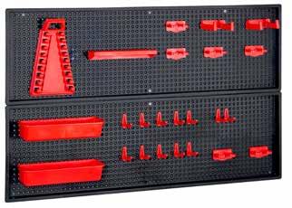 PEGBOARD KIT PERFORACJA Pegboard kit individual tools will find their place, which guarantees