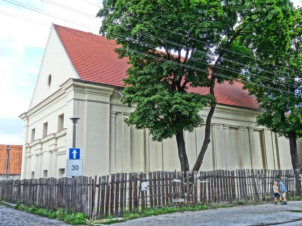 Zabytkowy budynek Synagogi w Starym Fordonie Źródło: