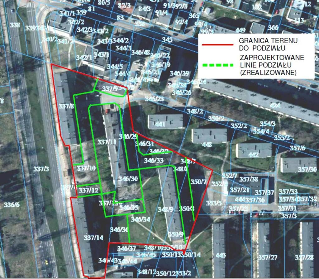 wielorodzinnej służbom geodezyjnym zalecano korzystanie z opinii projektantów posiadających uprawnienia budowlane do projektowania i doświadczenie w projektowaniu urbanistycznym.