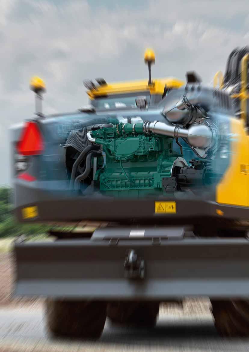 Silnik Koparki kołowe Volvo z silnikami Stage IV to potężne i