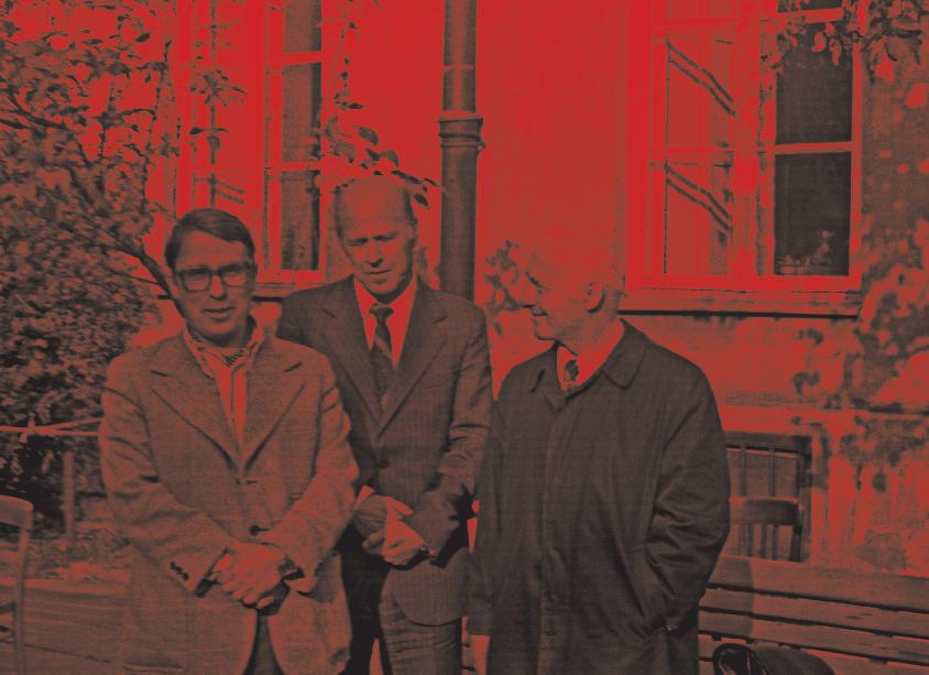 Od lewej: Emil Morgiewicz, Kazimierz Janusz, Marian Gołębiewski, październik 1979 r. Fot. Janusz Krzyżewski, zbiory Ośrodka KARTA z ROPCiO i służyć kształtowaniu lokalnych środowisk Ruchu.