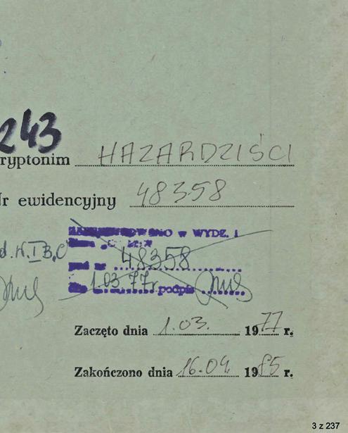 Zagrożenie przenikaniem OZI do organizacji opozycyjnych było trudne do uniknięcia z powodu braku wewnętrznych struktur. Jednakże tworzenie takich struktur nie chroniło przed infiltracją.