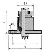 kabli niezbrojonych n Materiał: stop aluminium AG5 n Materiał uszczelki: neopren niemagnesowalny n Oferowany z nakrętką n Use: for unarmoured cable n Material: anodized AG5 n Material of sealing