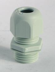 DŁAWNICE POLIAMIDOWE EUROCAP EUROCAP CABLE GLAND dla kabli niezbrojonych ze zintegrowanymi lamelami for unarmoured cable with integrated relief +70 C -5 C n Materiał: poliamid 6.