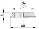 9,5 Ø B (mm) 17,3 21,9 25,4 27,7 31,1 36,9 47,4 59 65 72,5 72,5 Redukcja Pg zewnętrzny na Pg wewnętrzny / Pg male to Pg female reducer Pg 9/7 11/7 11/9 13/9 13/11 16/9 16/11 16/13 21/11 090770 110770