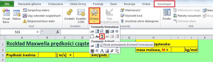 na swojej wstążce, w następnym punkcie opiszemy jak ją wyświetlić).
