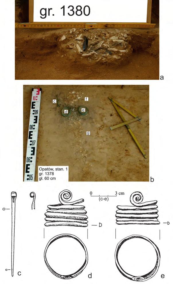The biritual cemetery of the Bronze Age from Opatów, site 1, Kłobuck distr., Śląskie voiv.