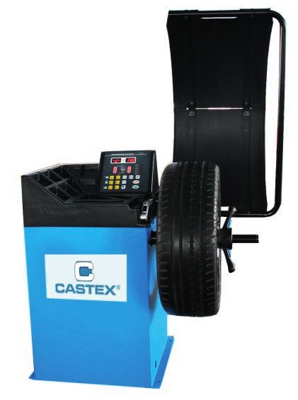 Wyważarki / Wheel Balancers Półautomatyczna Semi-automatic Osobowe / Dostawcze / Motocykle Passenger / Vans / Motorcycle Półautomatyczna wyważarka CASB-96B Semi-automatic wheel balancer CASB-96B