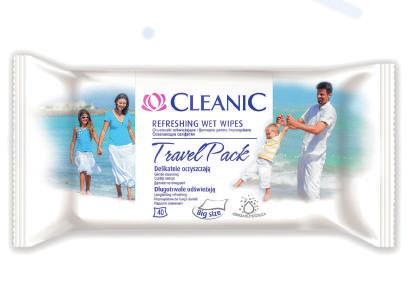 CLEANIC TRAVEL PACK CHUSTECZKI