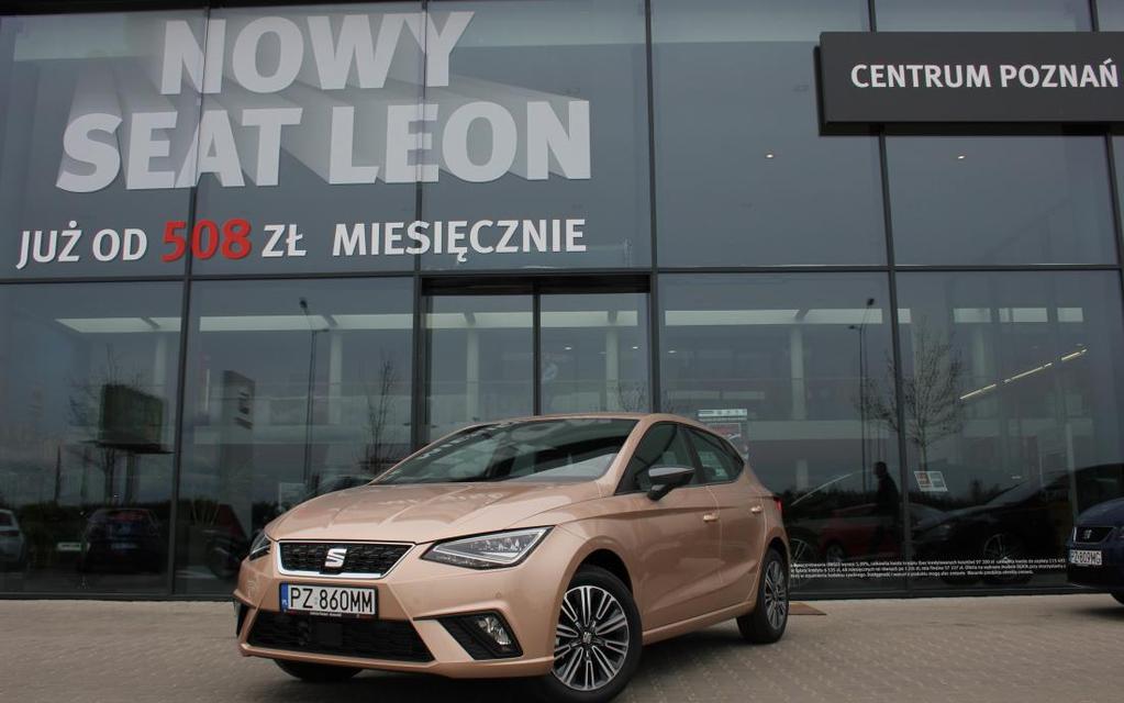 SEAT Ibiza Xcellence 1.0 TSI 95 KM SEAT Centrum Poznań 73018 PLN DANE OGÓLNE Adres oferty: http://www.centrumpoznan.seat-auto.