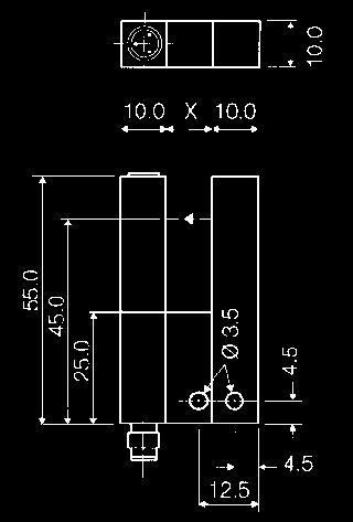 Fotokomórki widelcowe o wysokiej rozdzielczości GLS Wyczuwają obiekty od Ø 0,3 mm Rozwarcie widelca od 5 do 250 mm Zwarta konstrukcja z aluminium Krótki czas reakcji