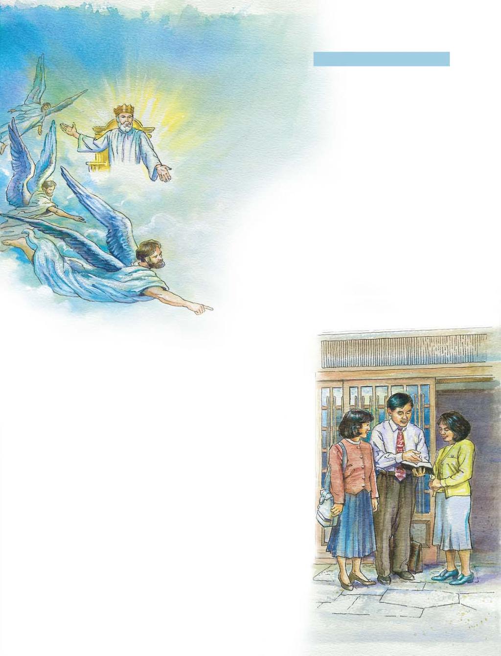 R ownie zaniołowies przyjaci ołmi Boga. Nie urodzili si jako ludzie na ziemi. Zostali stworzeni w niebie, zanim B og uczynił ziemi (Hioba 38:4-7). S ich miliony (Daniela 7:10).