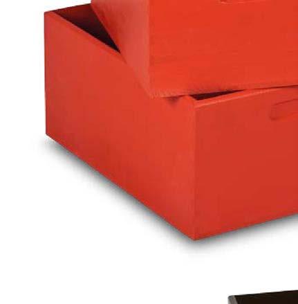 D 578108 Skrzynka drewniana, Pure red 21x12x9,5 578208 Skrzynka drewniana, Pure red