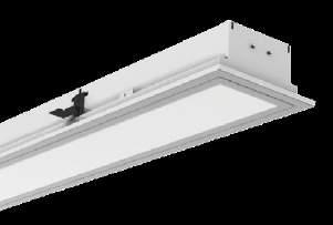 energy-saving linear fluorescent lamps T5, for plasterboard ceilings овременный растровый светильник, предназначенный для гипсокартонных потолков и энергосберегающих линейных люминесцентных ламп T5