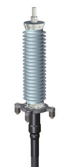 Głowica kompozytowa zewnętrzna OHVT-C na napięcia od 72 kv do 245 kv E F G D B C B 4x M12 A Typ głowicy OHVT-72C OHVT-145C OHVT-170C OHVT-245C Parametry techniczne Napięcie maksymalne U m (kv) 72,5