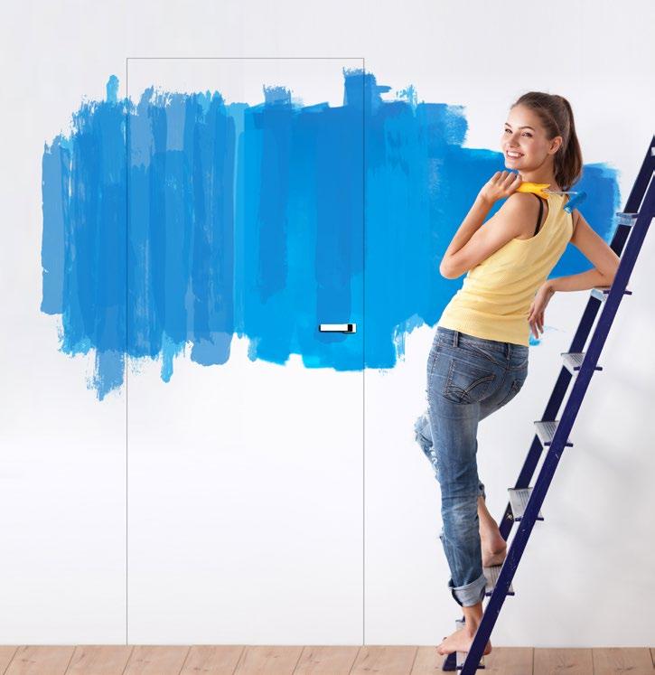 UNIKATOWE DRZWI DO MALOWANIA WE WŁASNYM ZAKRESIE NOWOŚĆ Lubisz unikatowe pomysły we wnętrzach? Chcesz we własnym zakresie pomalować swoje drzwi w takim samym kolorze jak ściana?