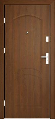 Drzwi występują w wersji jednoskrzydłowej przylgowej na ościeżnicy MDF stałej lub regulowanej z jednej strony oraz ościeżnicy metalowej kątowej bądź regulowanej.