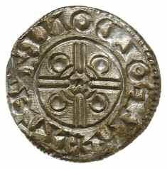 ??, mincerz Aethelwine; CNVT REX ANGLORV /