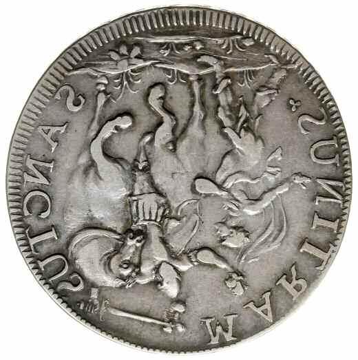 scudo 1747; Dav. 1373, CNI XI / 185 / 806; srebro 26.