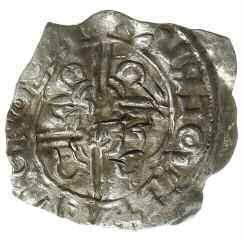 ); naśladownictwo denara typu pointed helmet; Aw: Popiersie