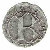w lewo; Frynas B.Kla.1.1.a, Fbg 464, Kop. 5973; srebro 0.