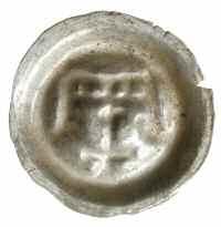 1416-1460; Krzyż grecki z rozdwojonymi ramionami; BRP