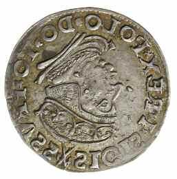 341. szóstak 1535, Gdańsk; Aw: Głowa