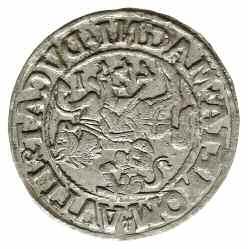 półgrosz 1547, Wilno; końcówki napisów