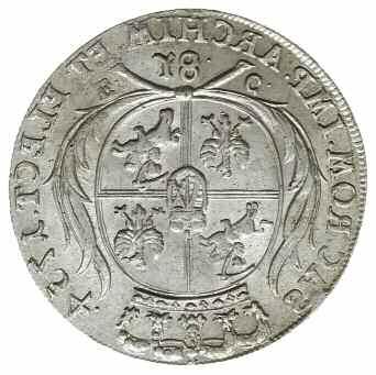 ort 1754 EC, Lipsk; szeroka głowa i