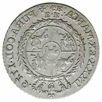 złotówka 1767, Warszawa; odmiana z