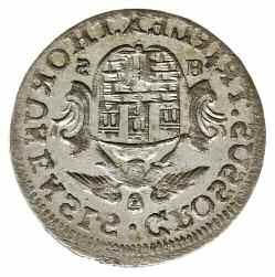 szeląg 1766, Gdańsk; mały monogram; Plage 488, CNG 431;