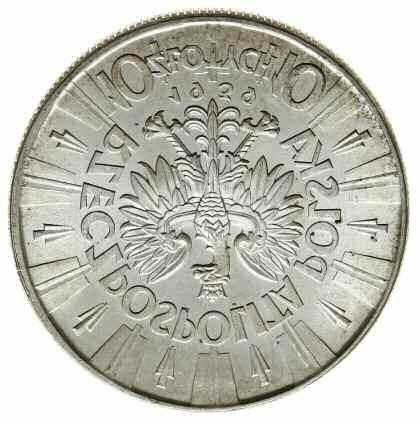10 złotych 1933, Warszawa; Romuald