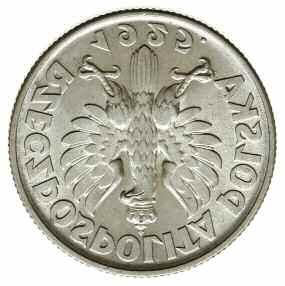 1 złoty 1925, Londyn;  107b; wyśmienite I