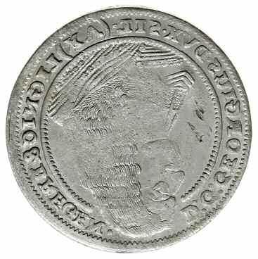 dukat 1604, Złoty Stok; Aw: Dwa popiersia