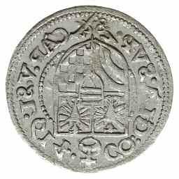 3 krajcary 1612, Oleśnica; odmiana z popiersie w