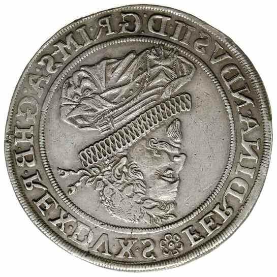 talar 1632, Wrocław; odmiana bez litery W ale z literami