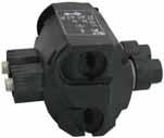 TSZ4-4 70-185 mm 2 70-185 mm 2 4 kv 2 M8 X Złącza trójnikowe IPC ze śrubką z łbem zrywanym TSZ6-1 25-95 mm 2 2,5-25 mm 2 6 kv 1 M8 TSZ6-2 70-95 mm 2 70-95 mm 2 6 kv