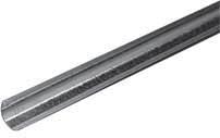 5.60 Uponor metaowy łuk prowadzący 25 mm 20 szt. 7.20 Uponor metaowy łuk prowadzący 32 mm 20 szt. 12.60 Uponor łupina wsporcza Wykonana ze stai ocynkowanej da rur Uponor PE-Xa, długość 3000 mm Nr kat.