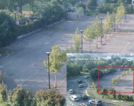 4BRozdział 5: Podgląd na żywo Powiększenie cyfrowe Korzystając z funkcji powiększenia cyfrowego, można łatwo powiększyć i pomniejszyć obraz z kamery w trybie podglądu na żywo oraz w trybie
